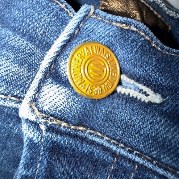 As Seen on Miranda Kerr MOTHER The Stunner Ankle Fray Jeans Women's Size 31 - Picture 5 of 16